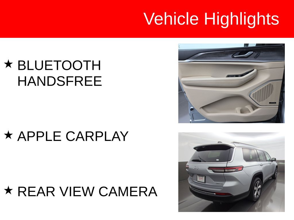 Used 2021 Jeep Grand Cherokee L Limited w/ Luxury Tech Group II AWD/4WD image 6