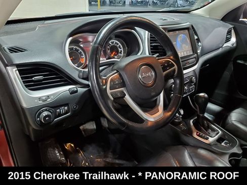 Used 2015 Jeep Cherokee Trailhawk w/ Comfort/Convenience Group AWD/4WD image 7