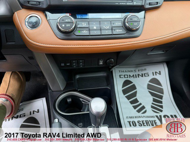 Used 2017 Toyota RAV4 Limited w/ All Weather Liner Package AWD/4WD image 21