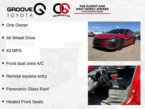 Used 2026 Toyota Camry XSE AWD/4WD image 4