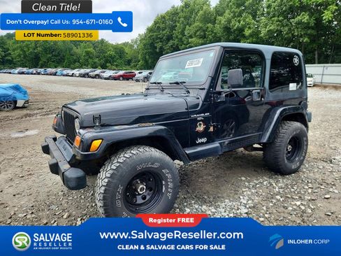 Used 2001 Jeep Wrangler Sahara AWD/4WD image 1