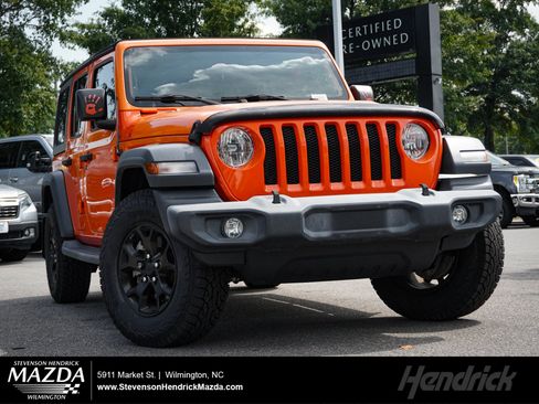 Used 2019 Jeep Wrangler Unlimited Sport S AWD/4WD image 1