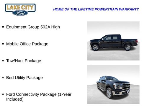 New 2026 Ford F150 Lariat w/ Equipment Group 502A High AWD/4WD image 5