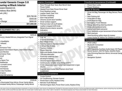 Used 2011 Hyundai Genesis 3.8 image 2