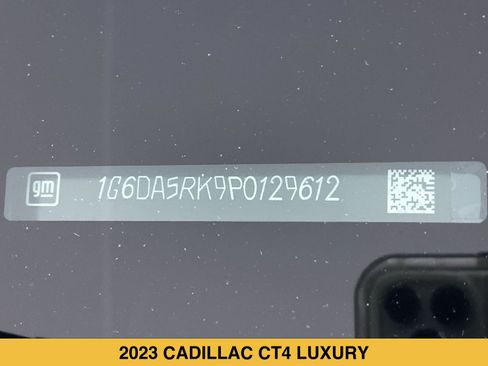 Certified 2023 Cadillac CT4 Luxury RWD image 15