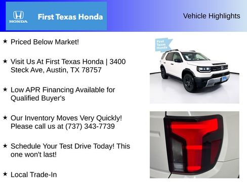 New 2026 Honda Passport RTL image 5