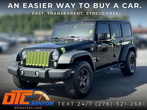 Used 2017 Jeep Wrangler Unlimited Sport w/ Quick Order Package 24S AWD/4WD image 3