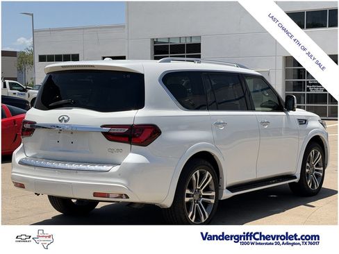 Used 2021 INFINITI QX80 Luxe w/ Cargo Package RWD image 4