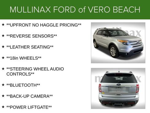 Used 2015 Ford Explorer XLT w/ Equipment Group 202A image 4