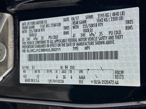 Used 2017 Lincoln MKC Premiere FWD image 12