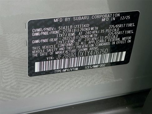 New 2026 Subaru Outback Wilderness w/ Wilderness Plus Package AWD/4WD image 24