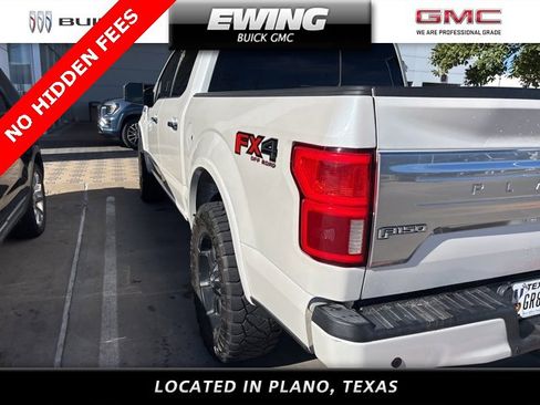 Used 2018 Ford F150 Platinum w/ Equipment Group 701A Luxury image 4
