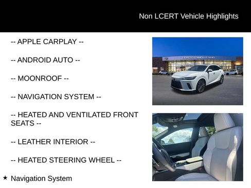 Used 2024 Lexus RX 350 w/ Convenience Package AWD/4WD image 30