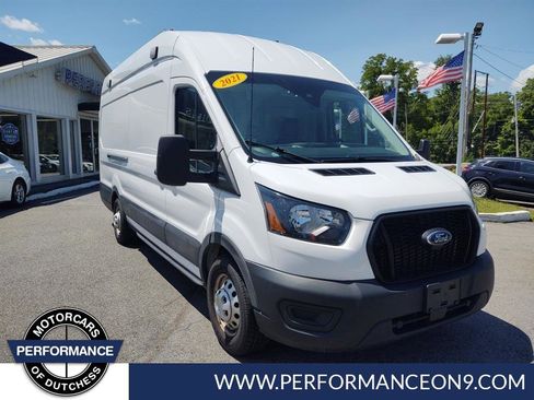 Used 2021 Ford Transit 350 148 High Roof Extended AWD image 1