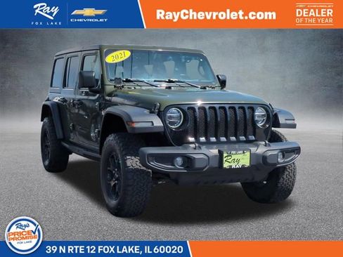 Used 2021 Jeep Wrangler Unlimited Sport AWD/4WD image 1