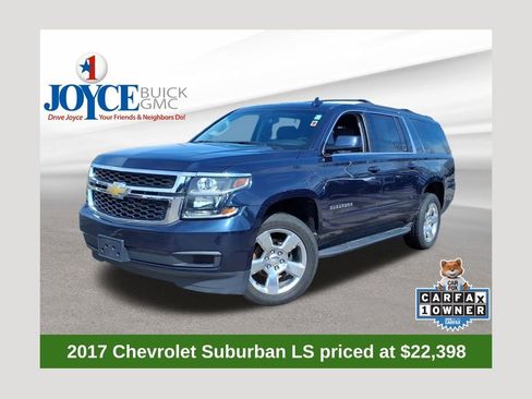 Used 2017 Chevrolet Suburban LS w/ All-Season Package image 1