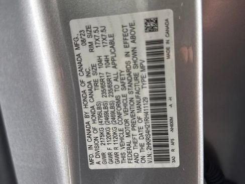 Certified 2024 Honda CR-V LX image 19