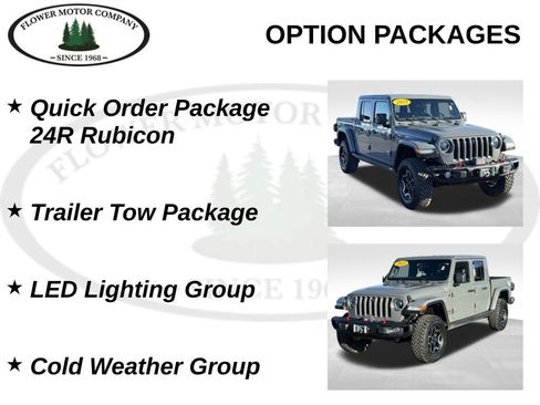 Used 2023 Jeep Gladiator Rubicon w/ LED Lighting Group image 8