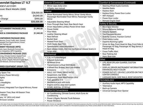 Used 2018 Chevrolet Equinox LT w/ Sun & Infotainment Package image 28