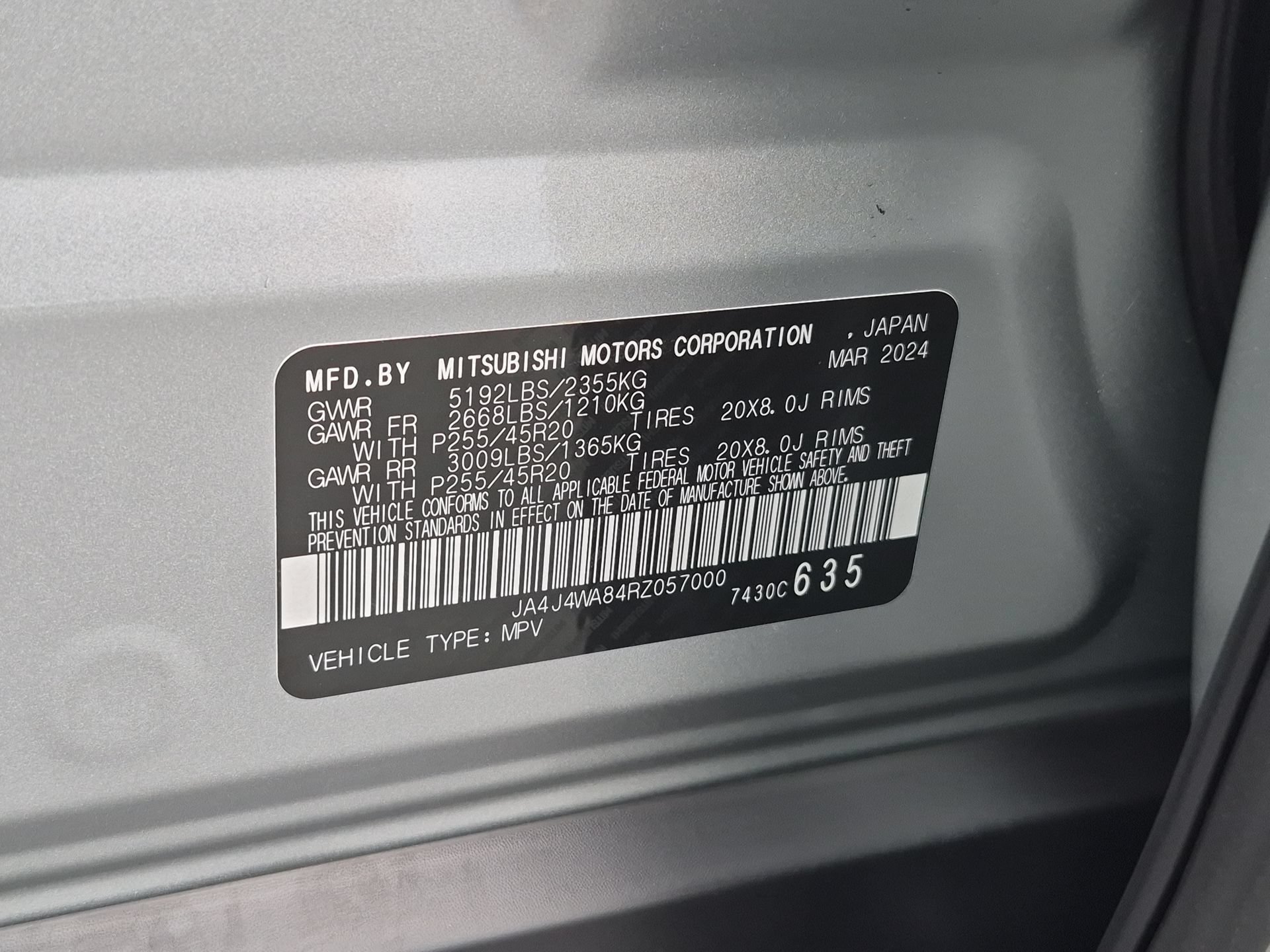 Used 2024 Mitsubishi Outlander SEL AWD/4WD image 35