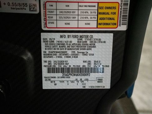 Used 2019 Ford GT RWD image 56