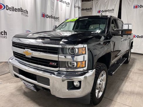 Used 2015 Chevrolet Silverado 2500 LTZ w/ Duramax Plus Package AWD/4WD image 3