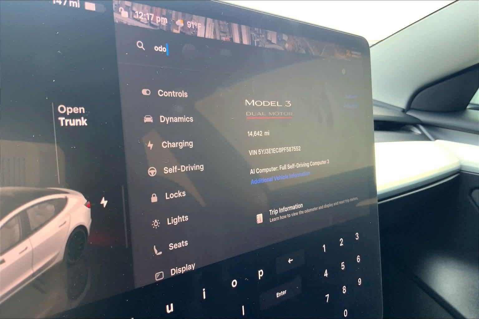 Used 2023 Tesla Model 3 Performance AWD/4WD image 17