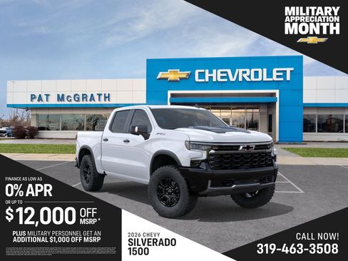 New 2026 Chevrolet Silverado 1500 ZR2 AWD/4WD image 1