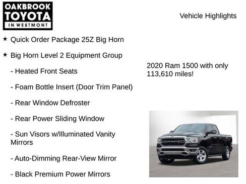 Used 2020 RAM 1500 Big Horn image 8