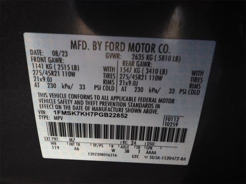 Certified 2023 Ford Explorer ST-Line w/ Class IV Trailer Tow Package image 24