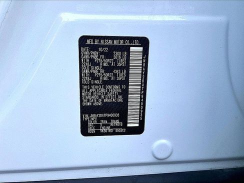 Used 2023 Nissan Armada Platinum w/ Captain's Chairs Package image 31