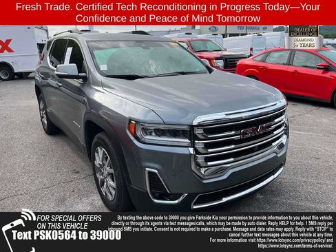 Used 2021 GMC Acadia SLT w/ Technology Package AWD/4WD image 1