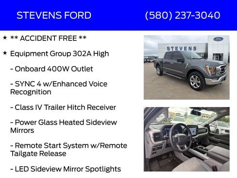 Used 2022 Ford F150 XLT w/ Equipment Group 302A High AWD/4WD image 6