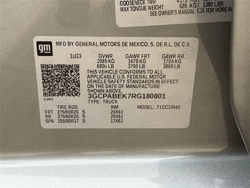 Used 2024 Chevrolet Silverado 1500 Custom image 25