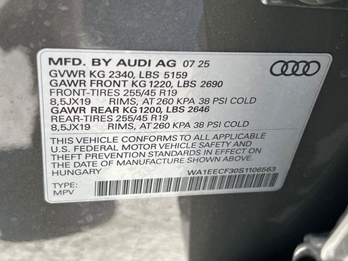New 2025 Audi Q3 2.0T Premium Plus image 27