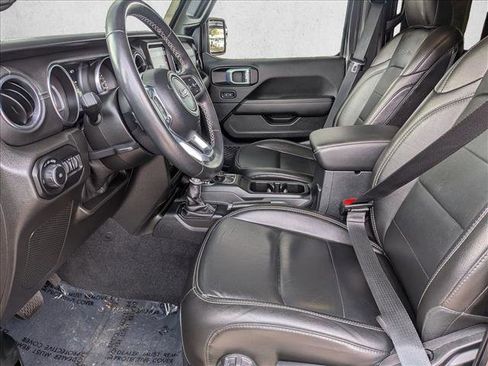 Used 2021 Jeep Wrangler Unlimited Sahara w/ Uconnect 4C Nav & Sound Group AWD/4WD image 11