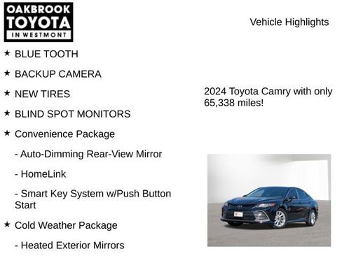 Certified 2024 Toyota Camry LE w/ Cold Weather Package image 7
