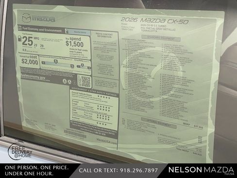 New 2026 MAZDA CX-50 AWD 2.5 S w/ Weather Package image 17