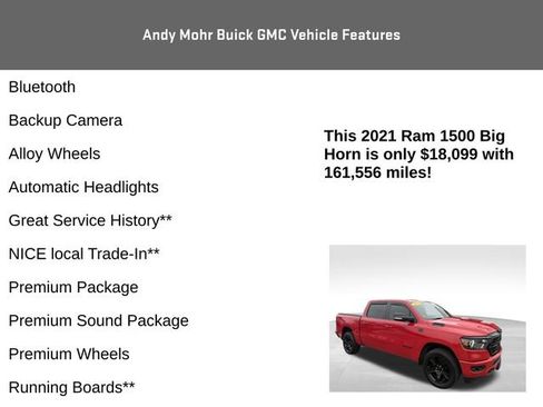 Used 2021 RAM 1500 Big Horn AWD/4WD image 4