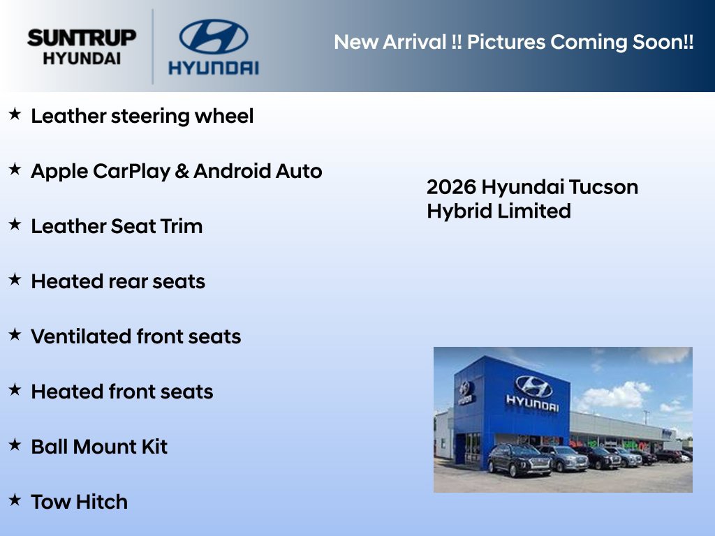 New 2026 Hyundai Tucson Limited w/ Tow & Go Package AWD/4WD image 5