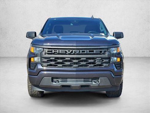 Used 2022 Chevrolet Silverado 1500 Custom w/ LPO, Dark Essentials Package AWD/4WD image 3