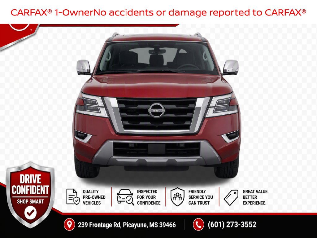 Certified 2023 Nissan Armada Platinum w/ Captain's Chairs Package RWD image 11