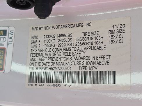 Used 2021 Honda CR-V EX image 35