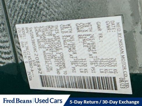 Certified 2024 Nissan Pathfinder Rock Creek image 34