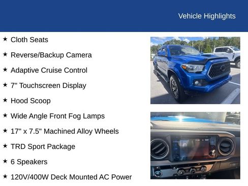 Used 2018 Toyota Tacoma TRD Sport RWD image 4