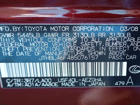 Used 2008 Lexus LS 460 RWD image 18