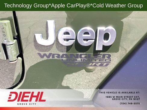 Used 2021 Jeep Wrangler Unlimited Sport AWD/4WD image 10
