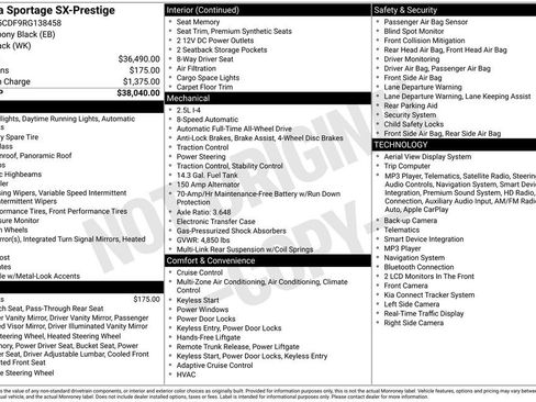 Used 2024 Kia Sportage SX AWD/4WD image 3