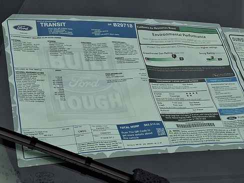 New 2025 Ford Transit 350 148 High Roof Extended w/ Load Area Protection Package image 15