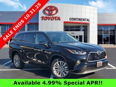 New 2025 Toyota Highlander Platinum